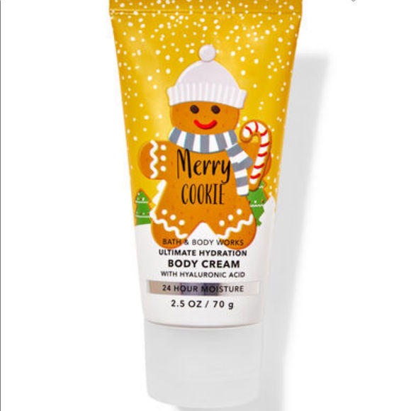Bath & Body Works Other - MERRY COOKIE Travel Size Ultimate Hydration Body Cream